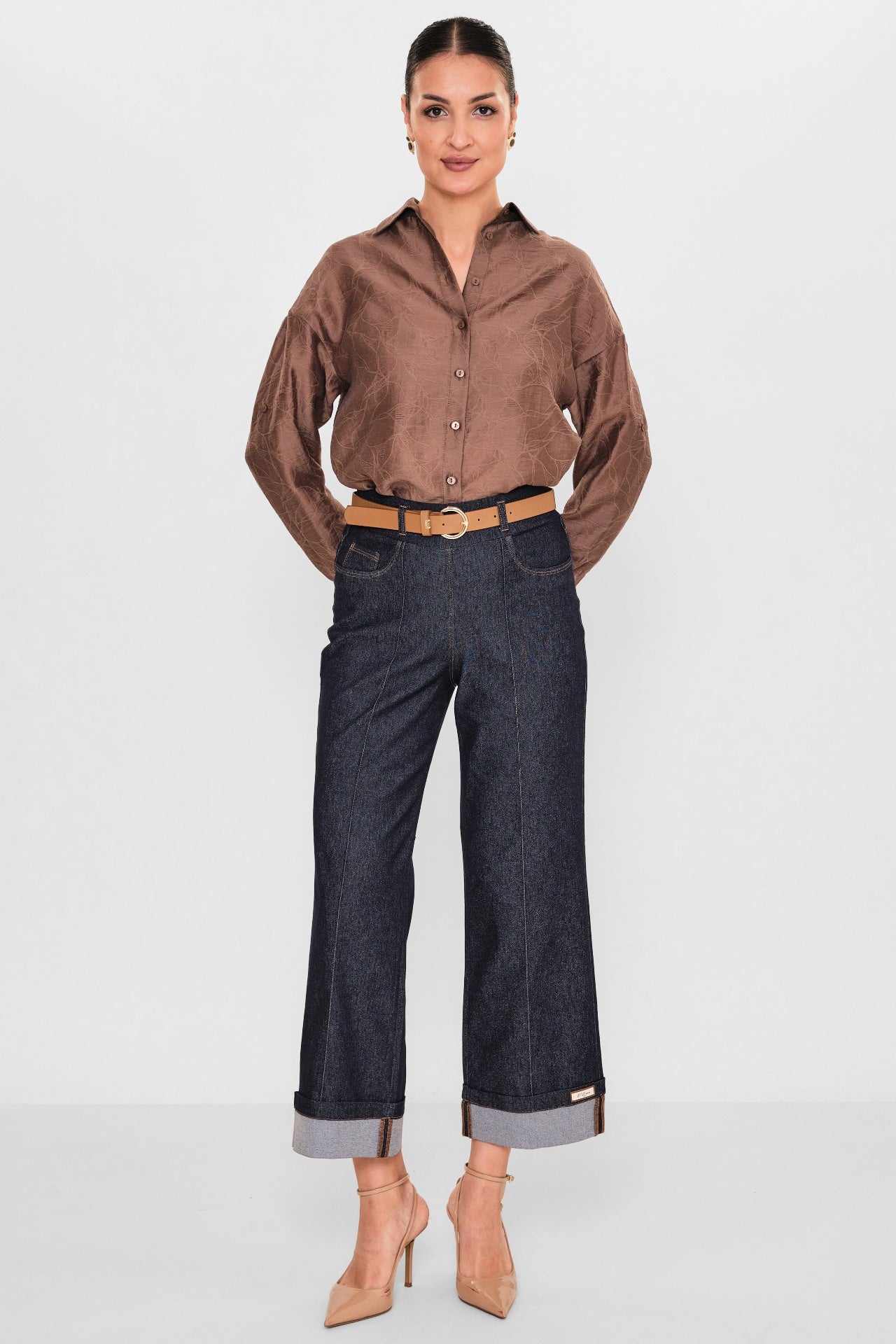 Elitline - Plus Size Trousers (ELT26Y1-34-1023) - 8690200100178