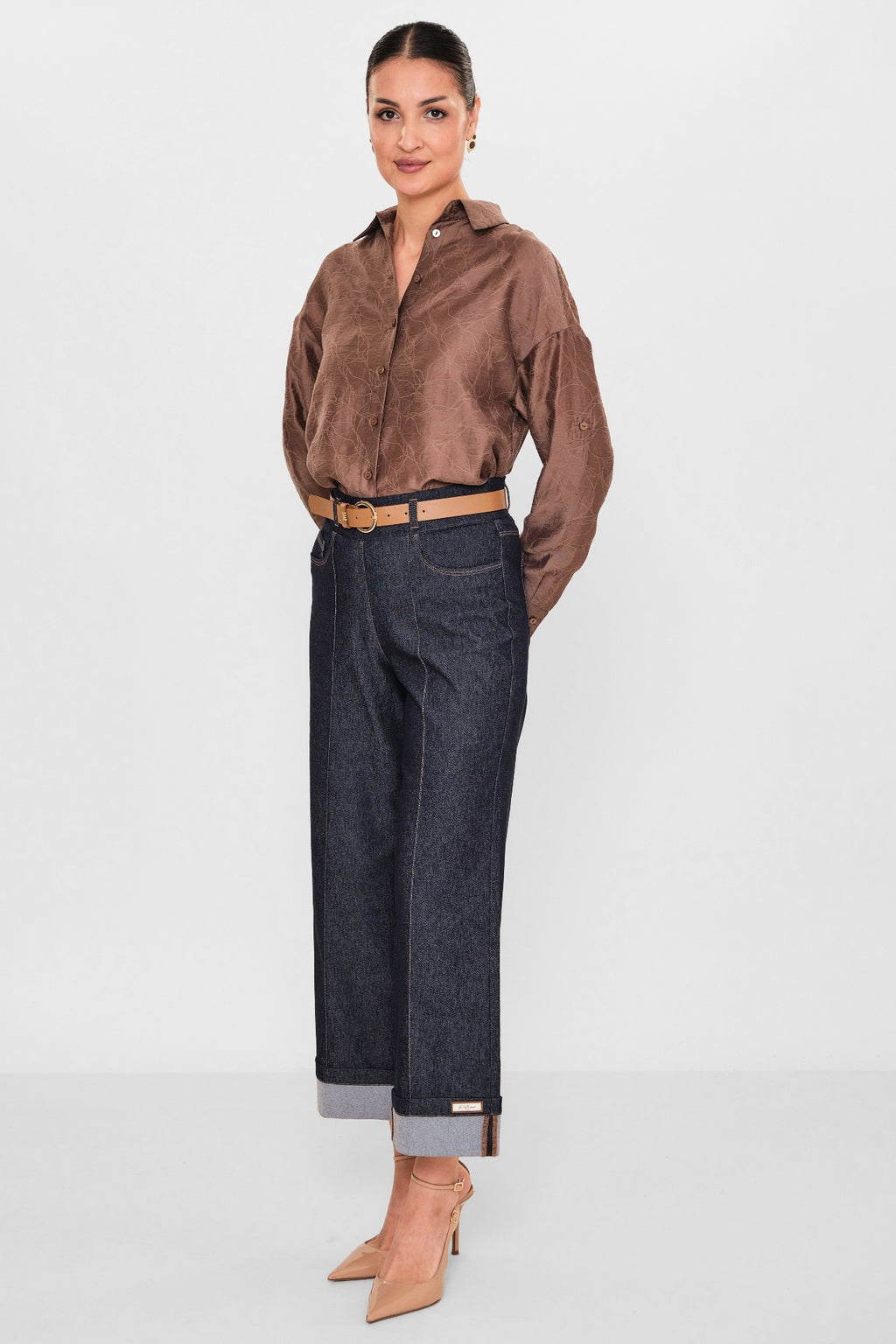 Elitline - Plus Size Trousers (ELT26Y1-34-1023) - 8690200100178