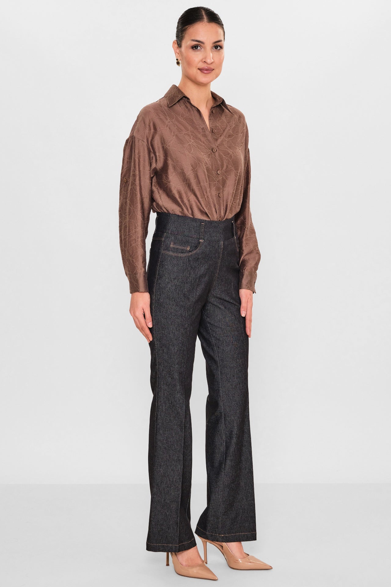 Elitline - Plus Size Trousers (ELT26Y1-34-1028) - 8690200100215