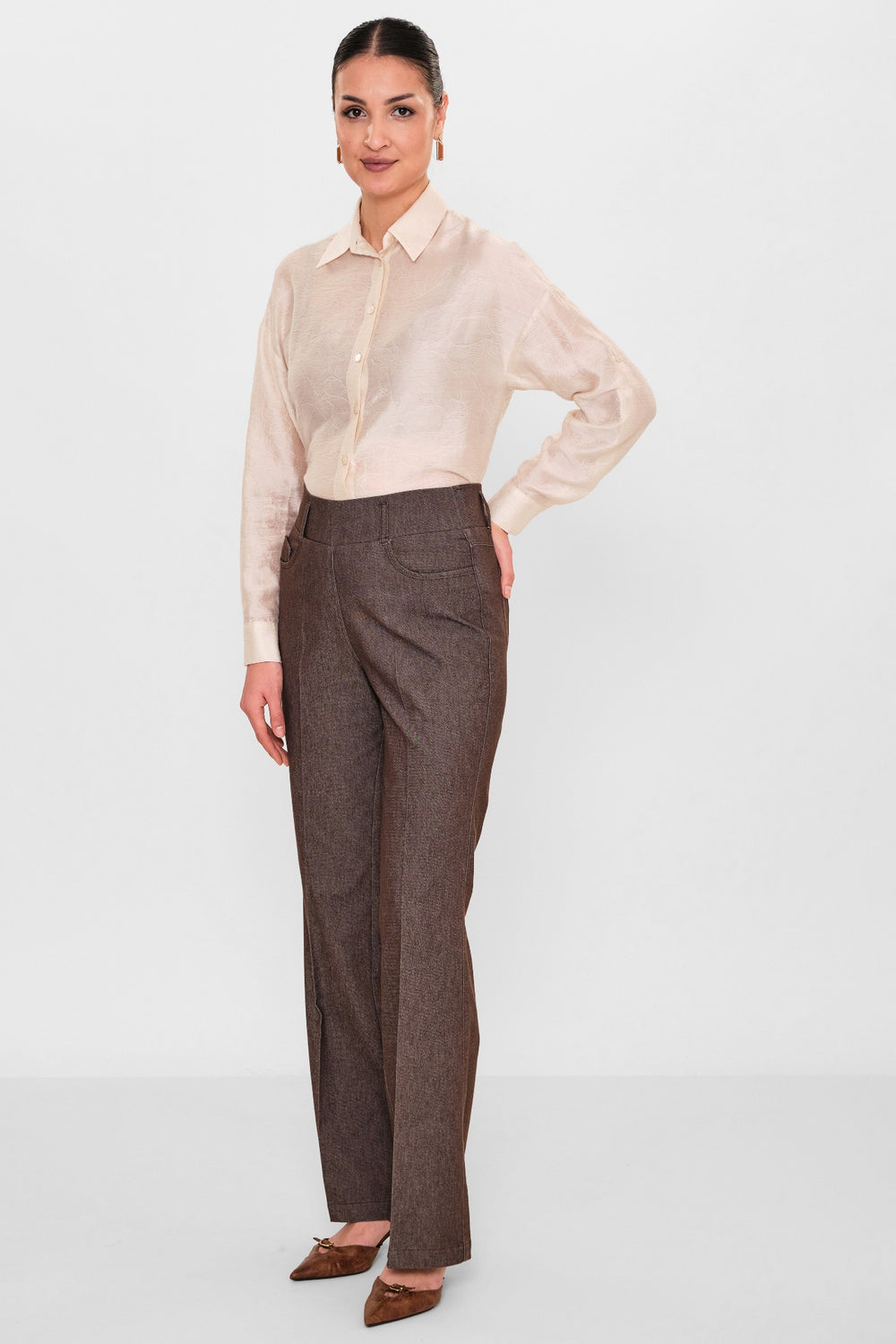 Eli̇tli̇ne - Plus Size Trousers (ELT26Y1-34-1028) - 8690200100239