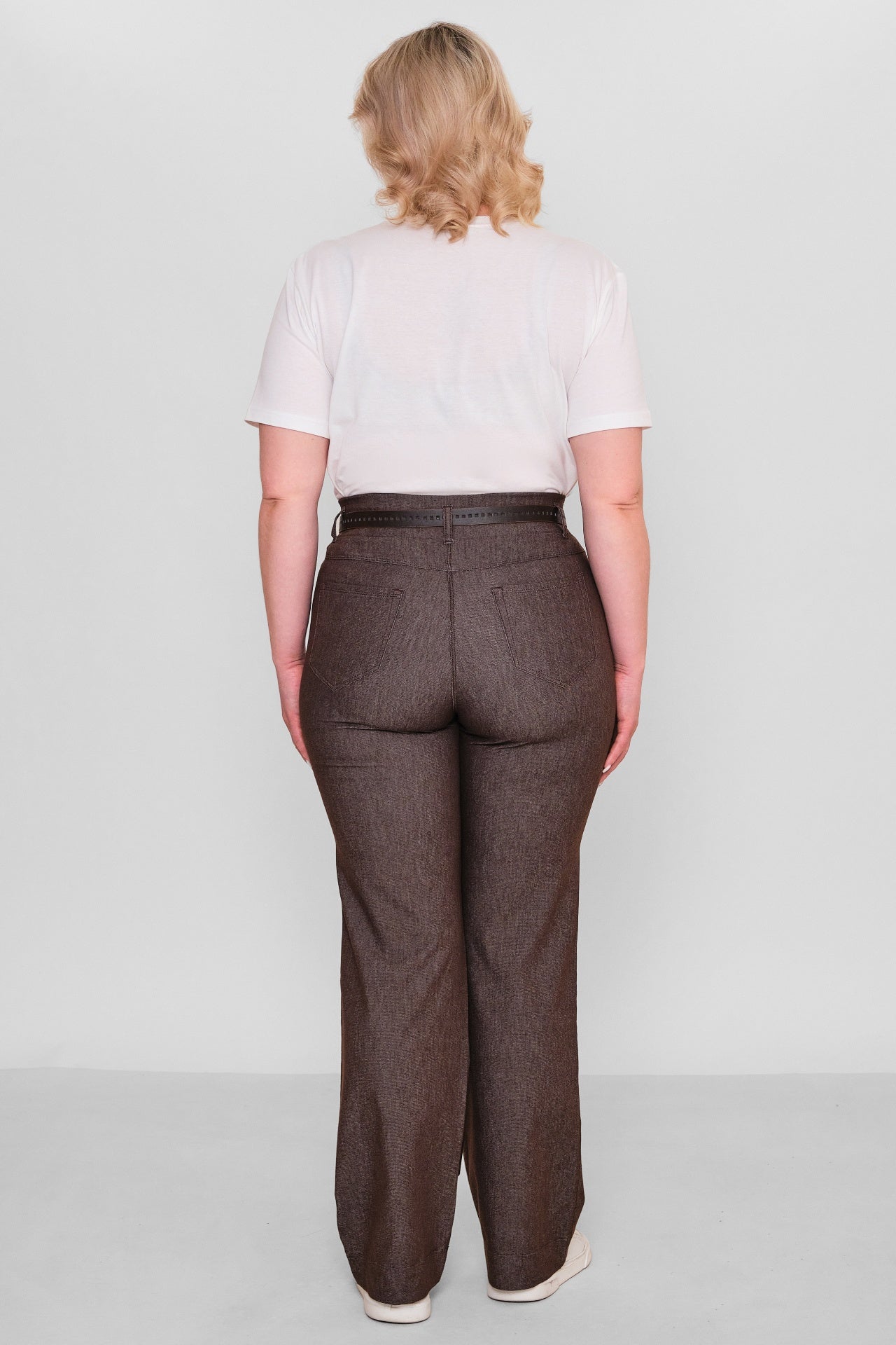 Elitline - Plus Size Trousers (ELT26Y1-34-4062) - 8690200100321