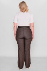 Elitline - Plus Size Trousers (ELT26Y1-34-4062) - 8690200100321