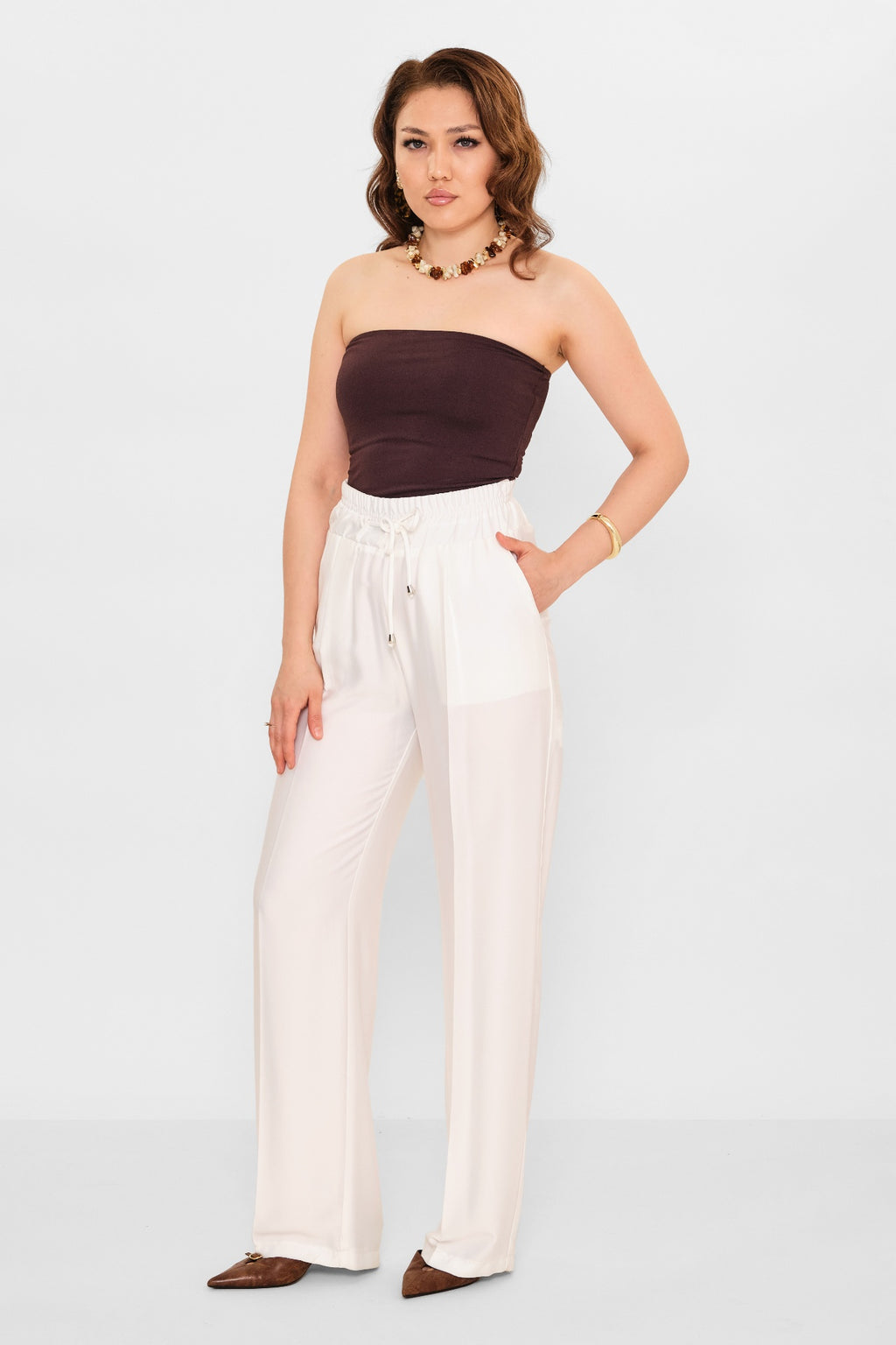 Fimore - Plus Size Trousers (FMR26Y01176-18) - 8690200100499
