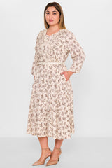 Gumanize - Plus Size Dress (GMZ2025-1001-7774) - 8690200100703