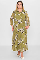 Gumanize - Plus Size Dress (GMZ2025-807-7520) - 8690200100741