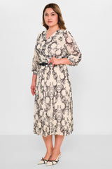 Gumanize - Plus Size Dress (GMZ2025-883-7604) - 8690200100789