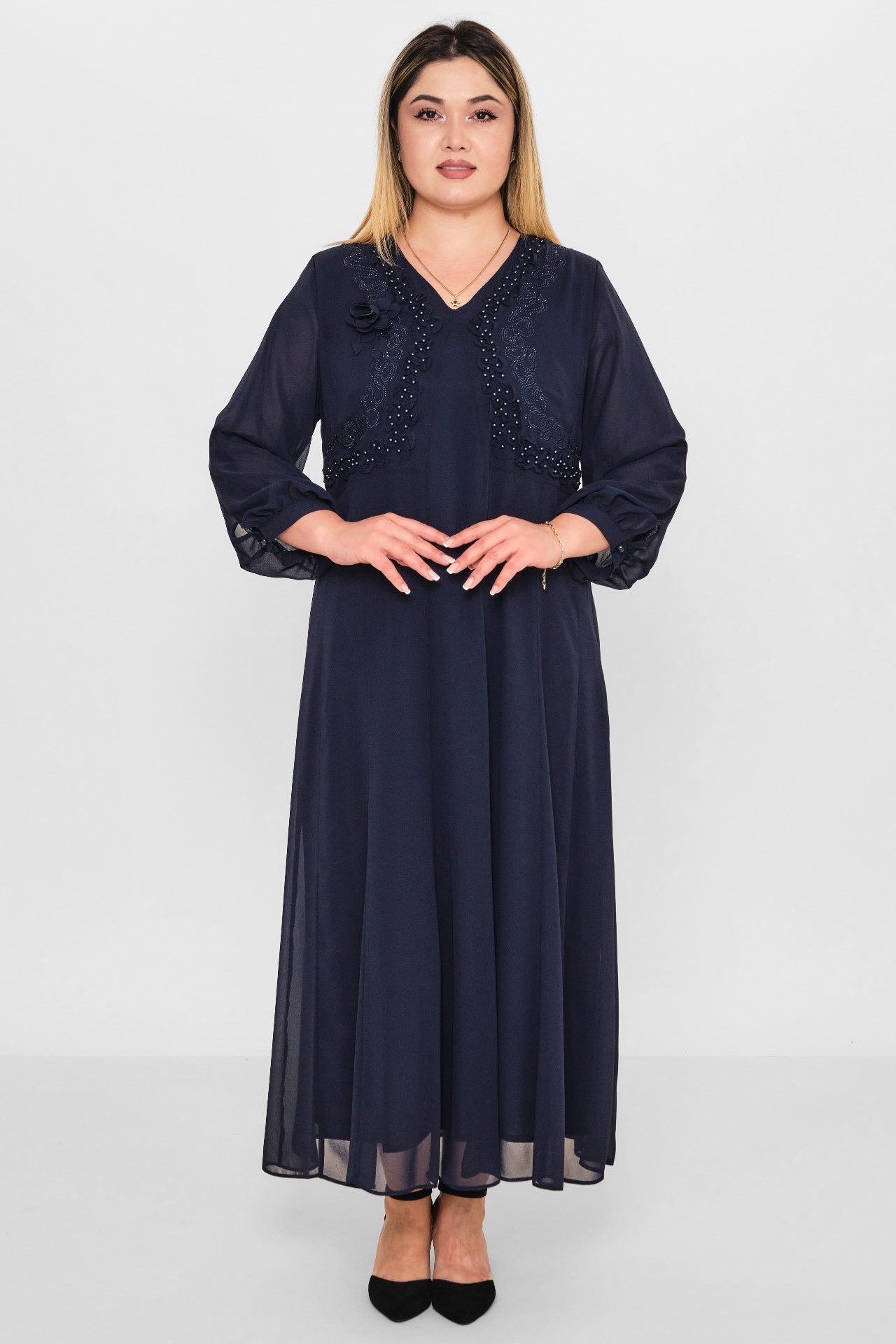 Gumanize - Plus Size Dress (GMZ2026-52-172) - 8690200100819