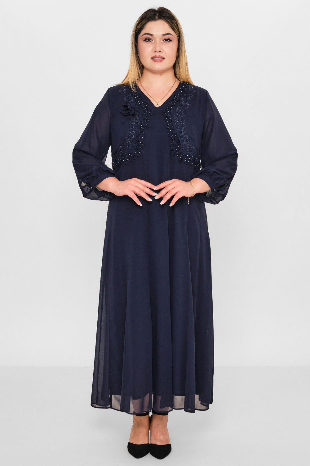 Gumanize - Plus Size Dress (GMZ2026-52-172) - 8690200100819