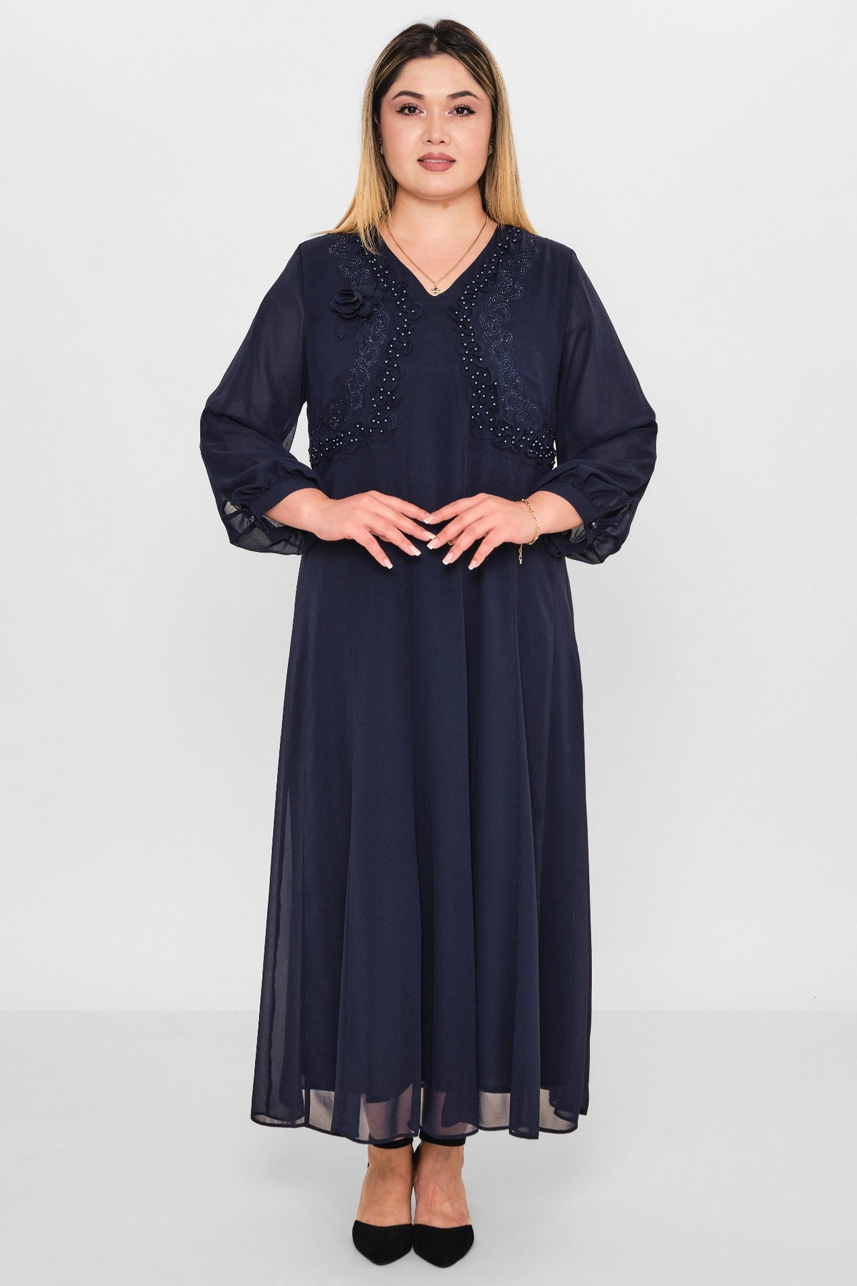 Gumanize - Plus Size Dress (GMZ2026-52-172) - 8690200100819