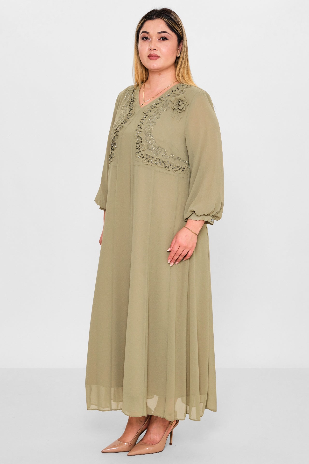 Gumanize - Plus Size Dress (GMZ2026-52-172) - 8690200100833