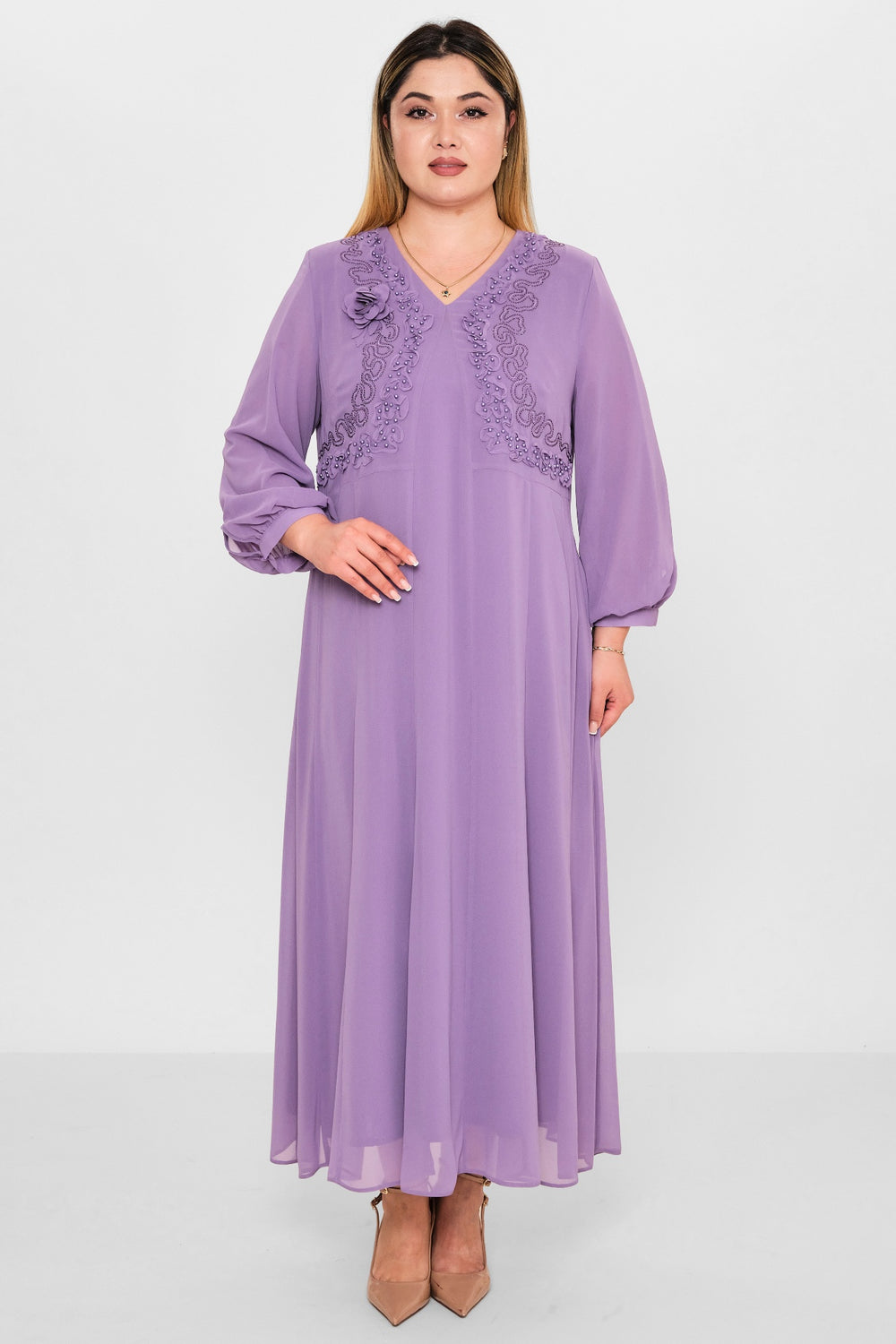 Gumanize - Plus Size Dress (GMZ2026-52-172) - 8690200100857