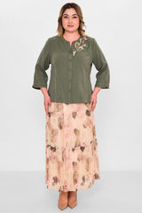 Gumanize - Plus Size Suit (GMZTK303-7589) - 8690200100864