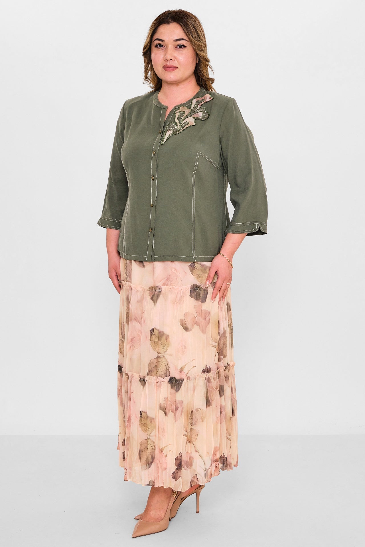 Gumanize - Plus Size Suit (GMZTK303-7589) - 8690200100864