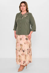 Gumanize - Plus Size Suit (GMZTK303-7589) - 8690200100864