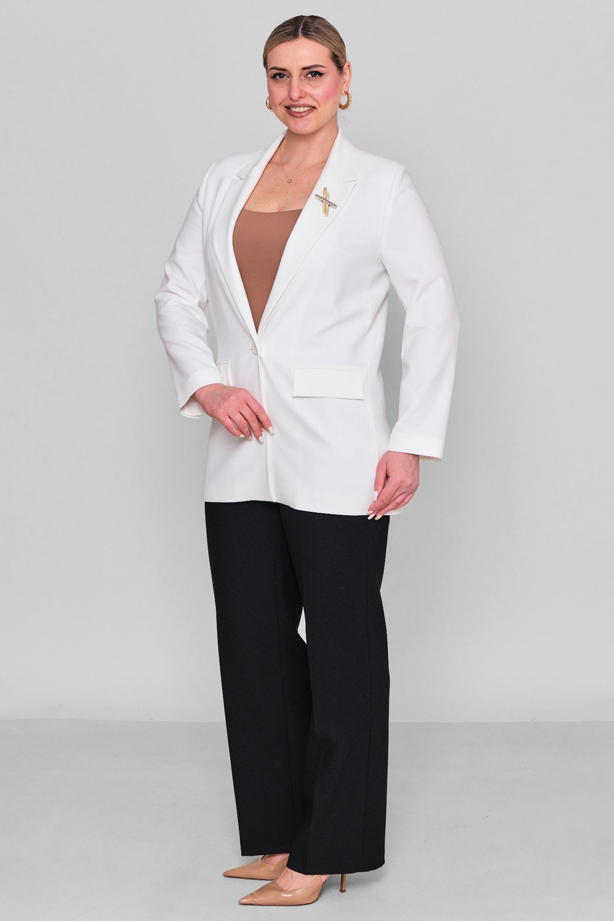 Elitline - Plus Size Jacket (ELT26Y4-33-3003)