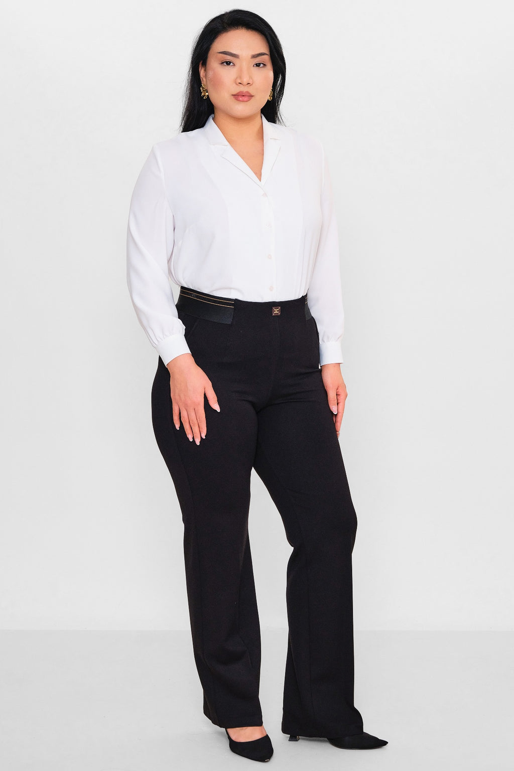 Elitline - Plus Size Trousers (ELT26Y1-24-4038) - 8690200101014