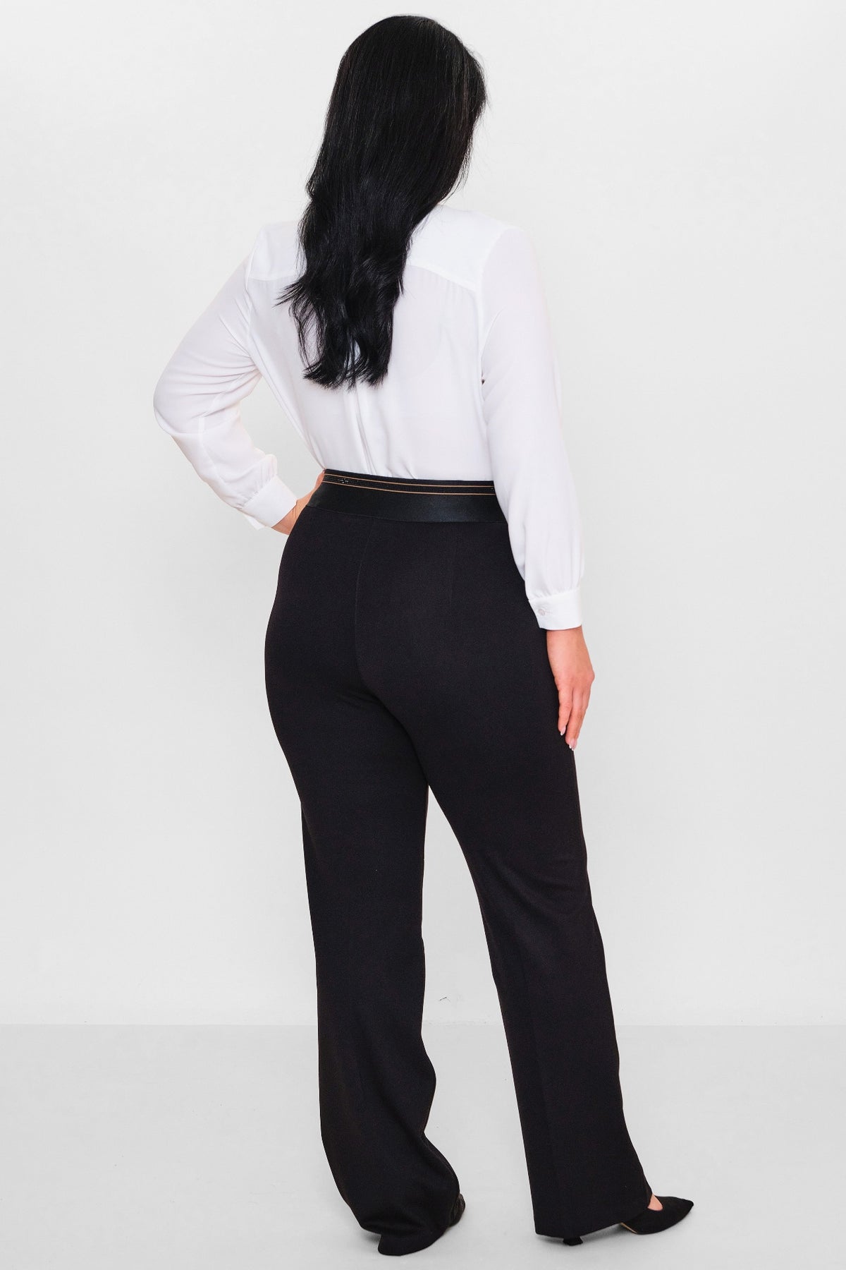 Elitline - Plus Size Trousers (ELT26Y1-24-4038) - 8690200101014