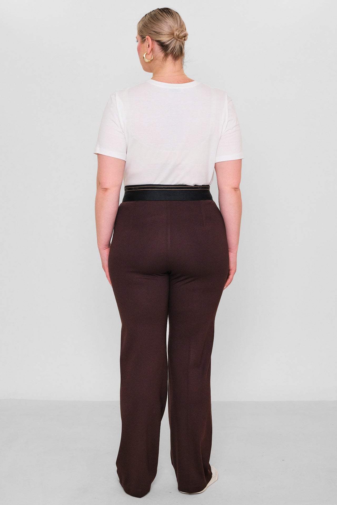 Elitline - Plus Size Trousers (ELT26Y1-24-4038) - 8690200101021