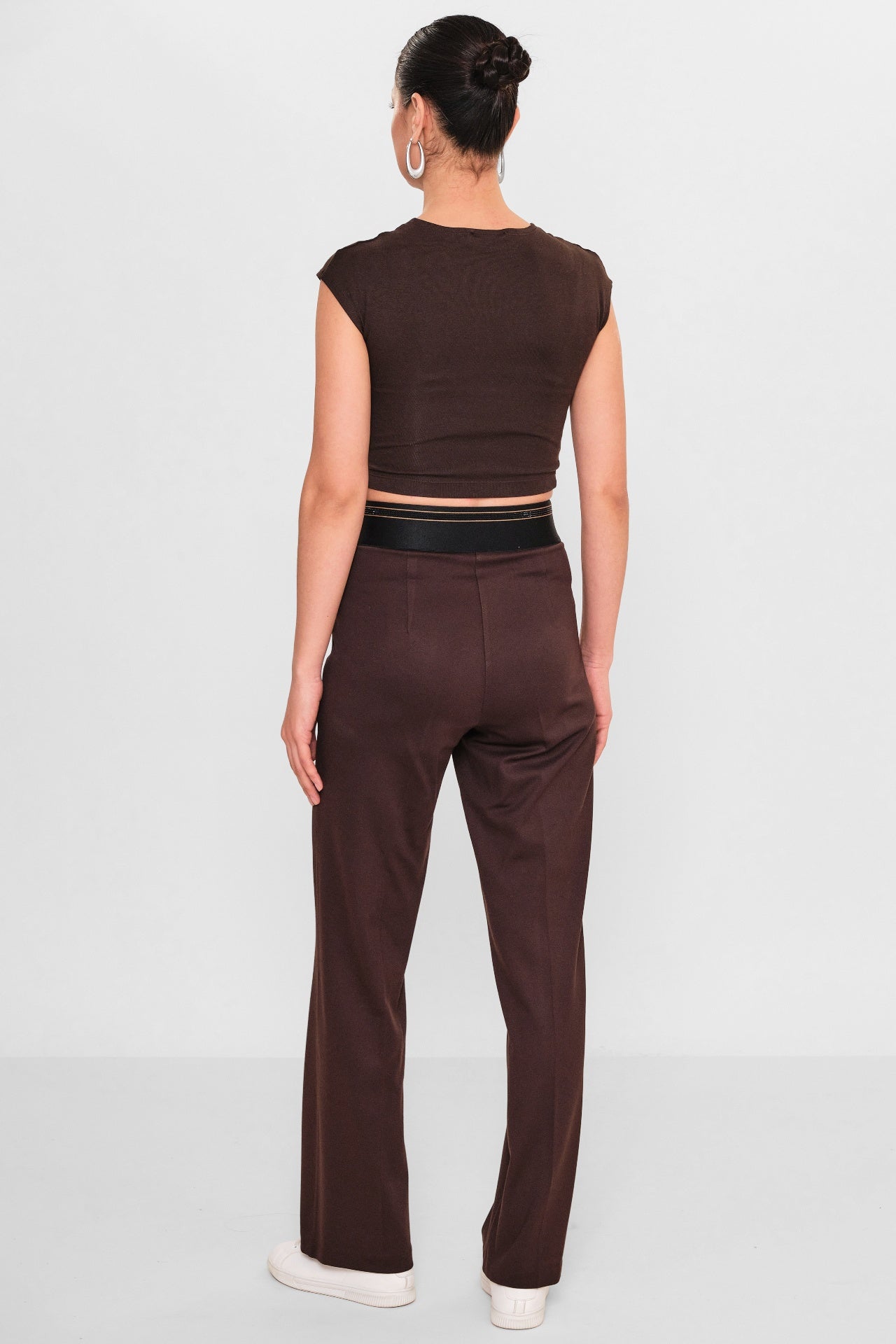 Elitline - Plus Size Trousers (ELT26Y1-24-1022) - 8690200101045
