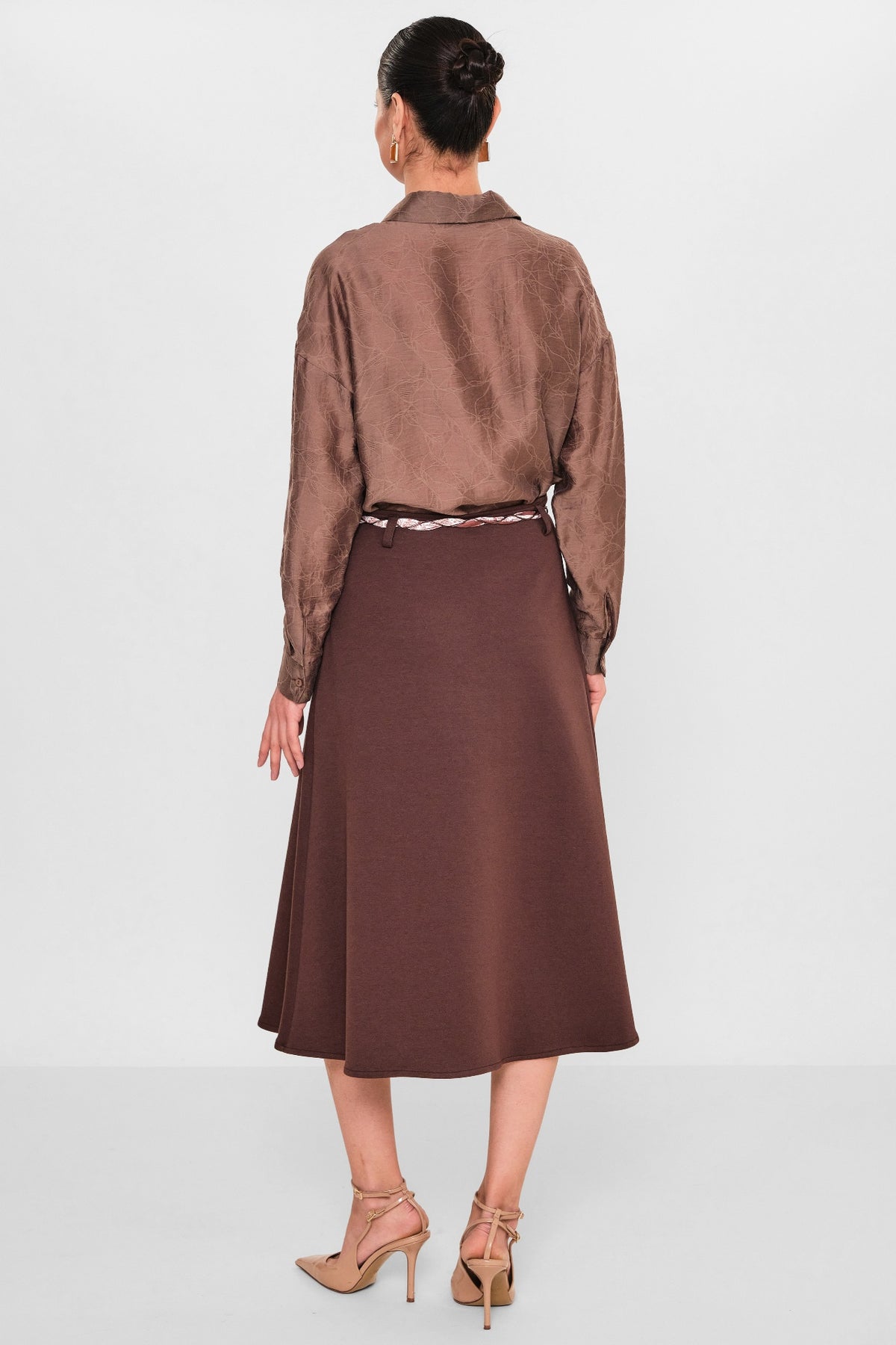 Elitline - Plus Size Skirt (ELT26Y2-03-1001) - 8690200101137
