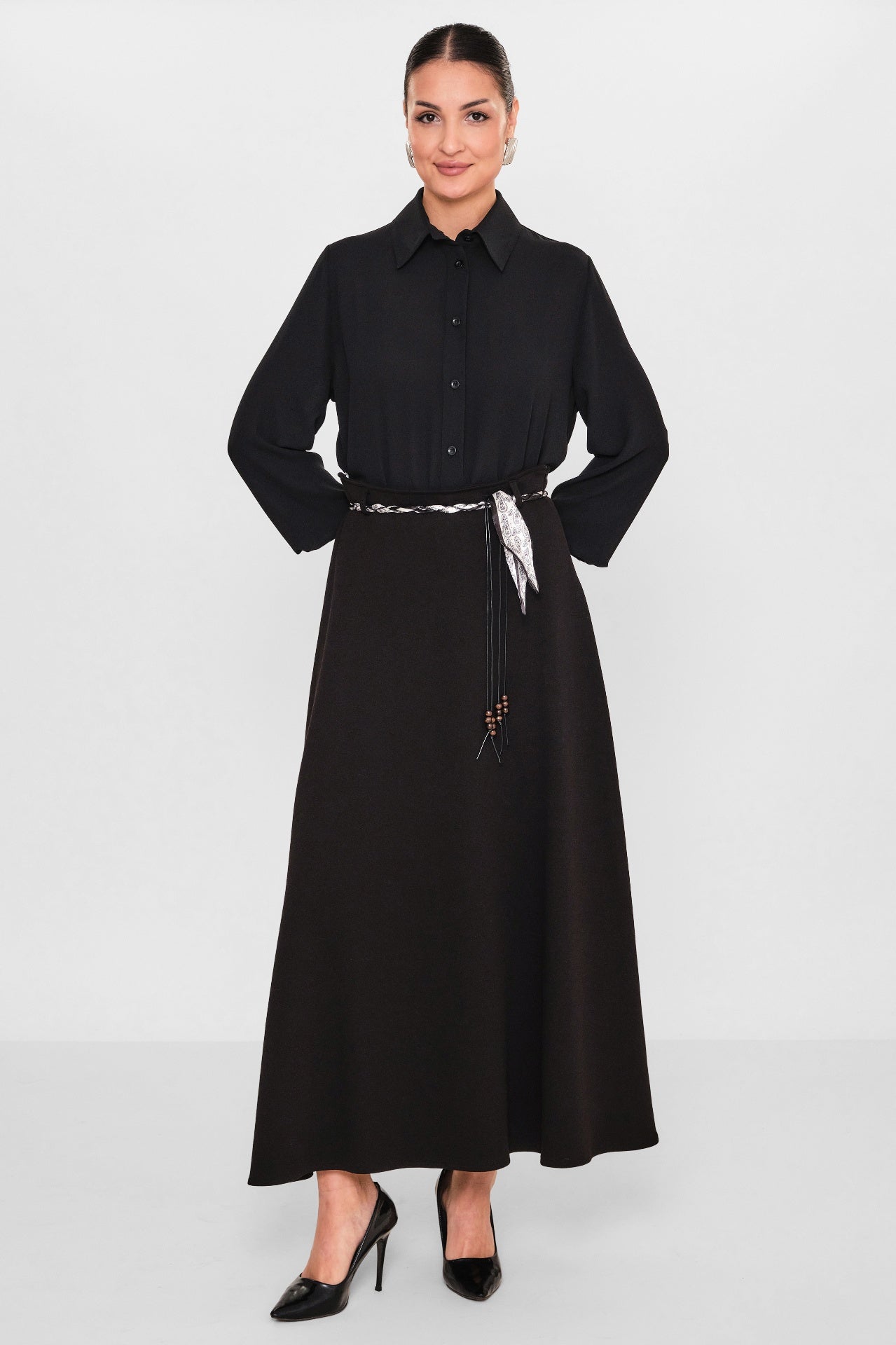 Elitline - Plus Size Skirt (ELT26Y2-03-1002) - 8690200101151
