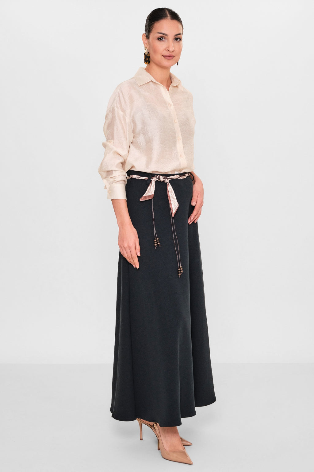 Elitline - Plus Size Skirt (ELT26Y2-03-1002) - 8690200101175