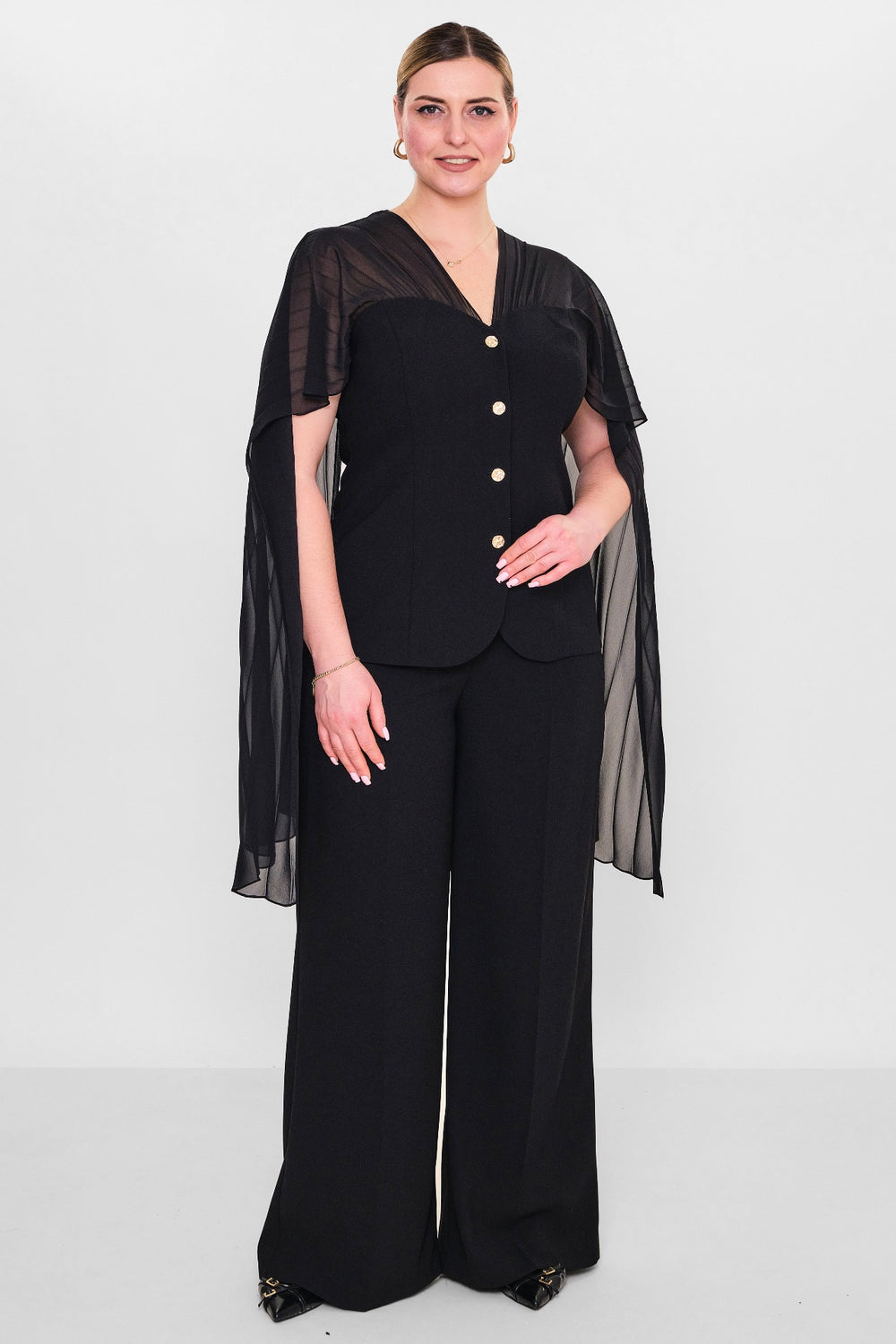 Welike - Plus Size Suit (WLK26Y8376) - 8690200101687