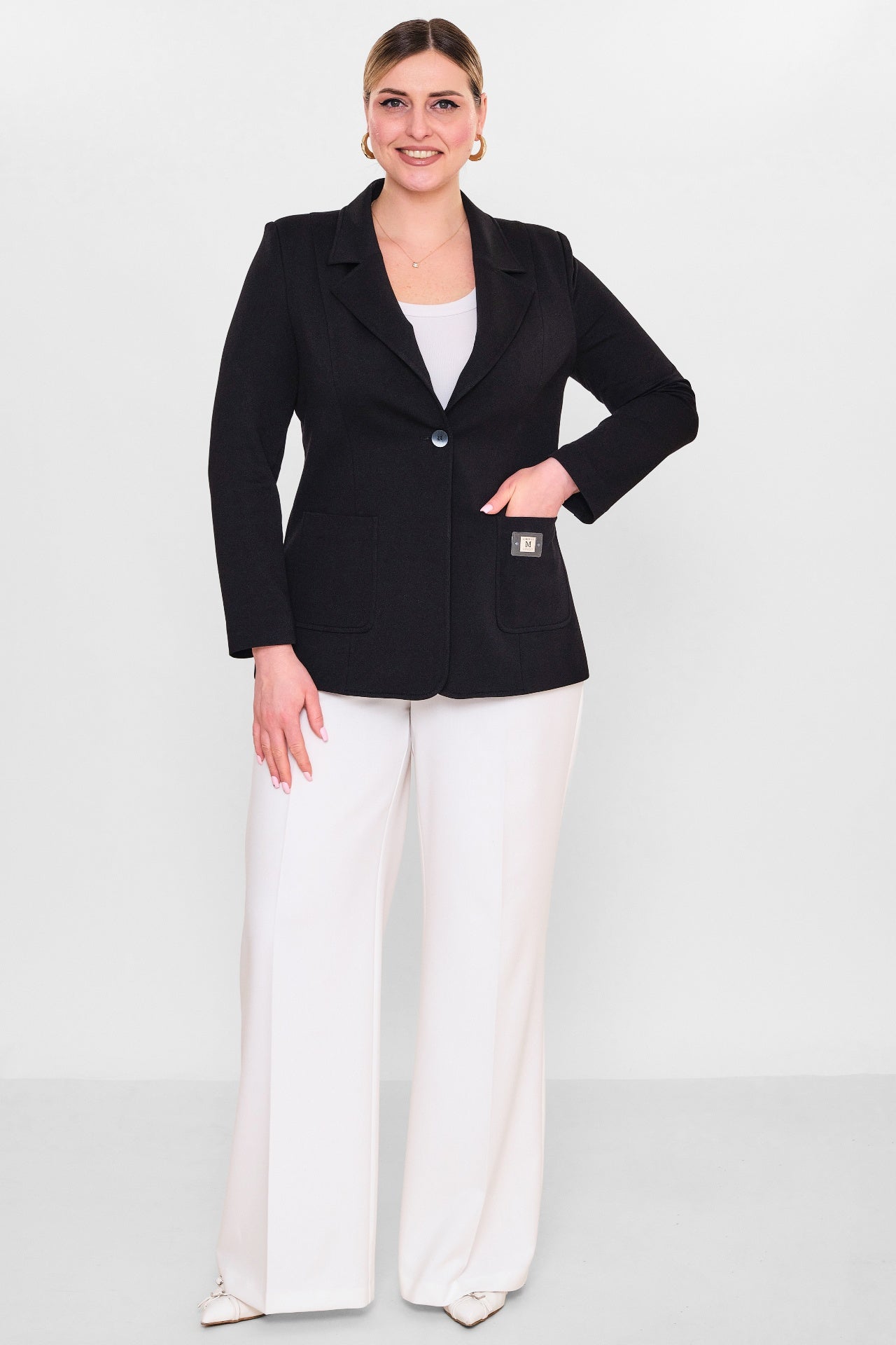 Meira - Plus Size Jacket (MEI26Y1385) - 8690200101847