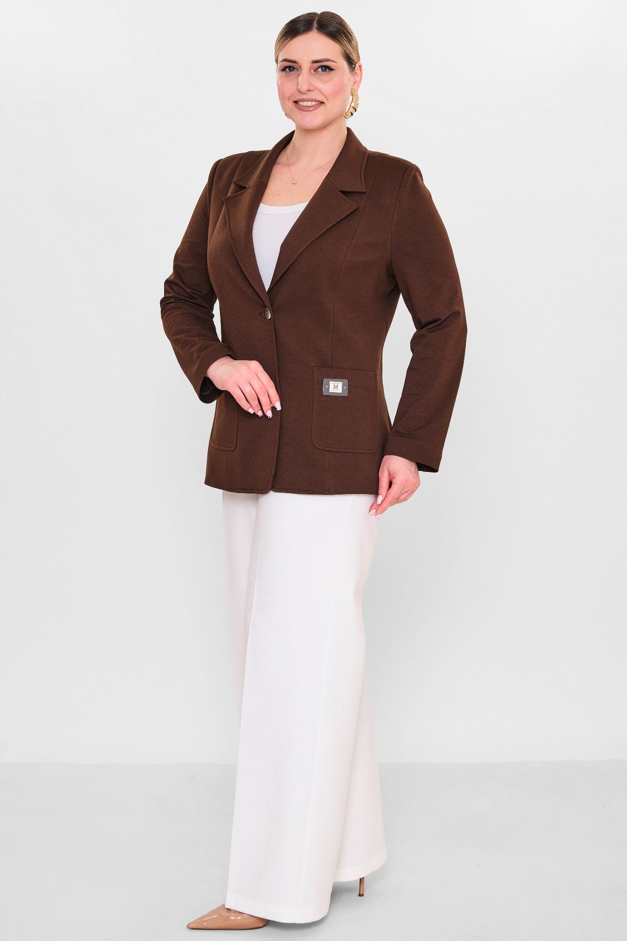 Meira - Plus Size Jacket (MEI26Y1385) - 8690200101885