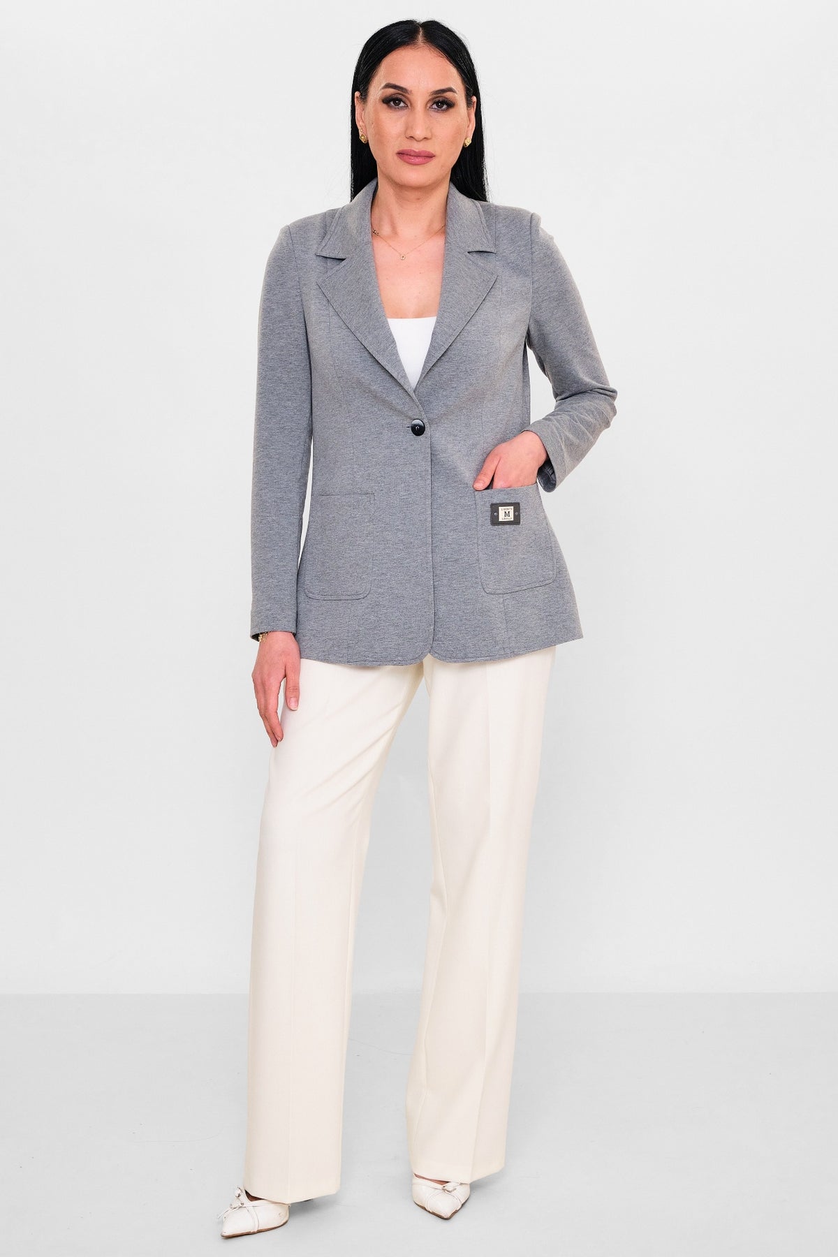 Meira - Plus Size Jacket (MEI26Y1380) - 8690200101915