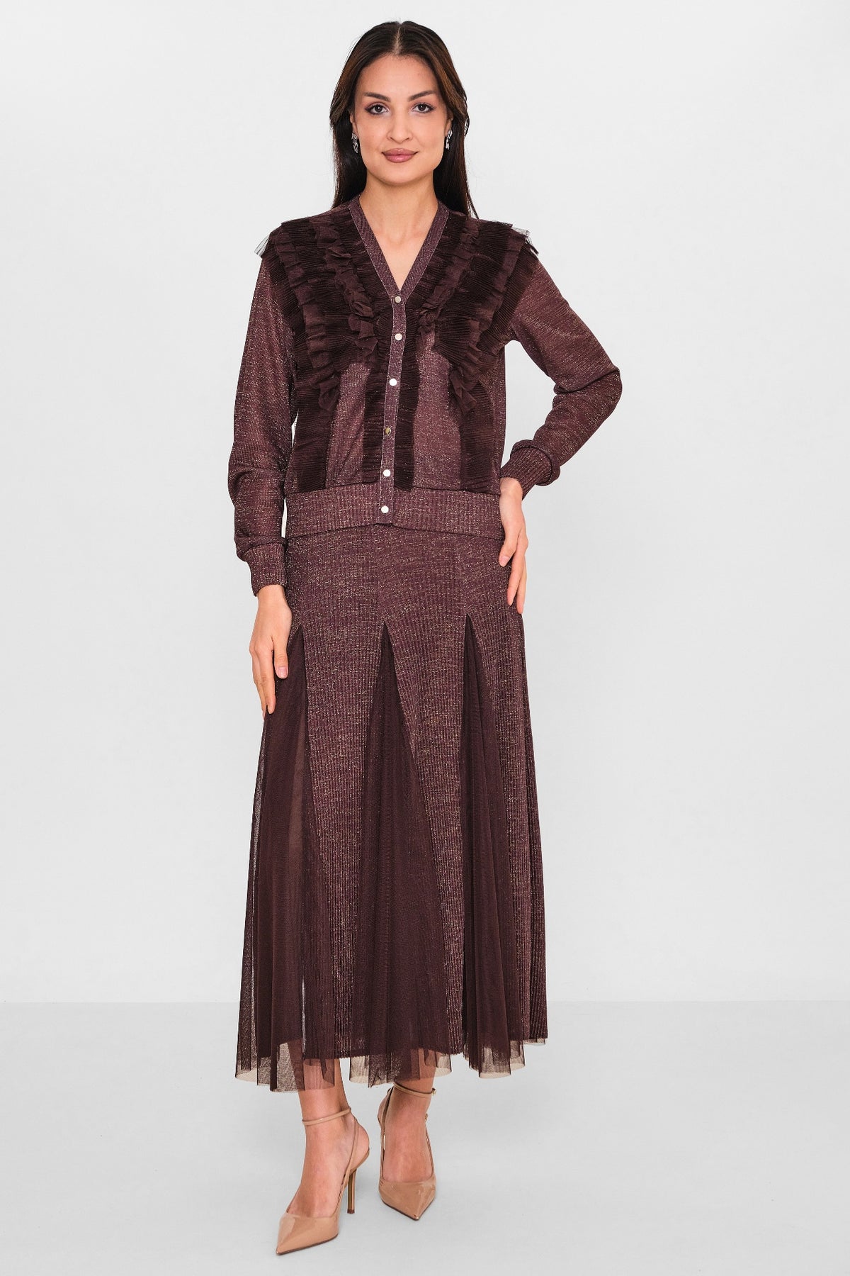 Myraang - Plus Size Suit (MRG26Y05-3041) - 8690200102288