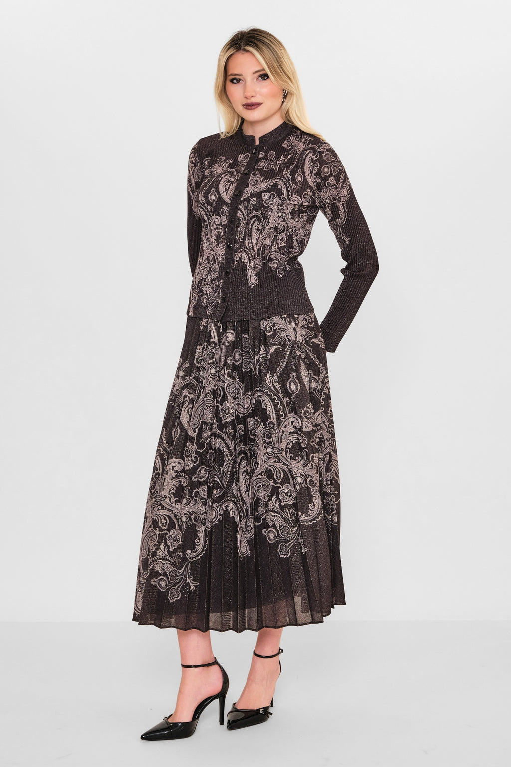 Myraang - Plus Size Suit (MRG26Y05-3063) - 8690200102295