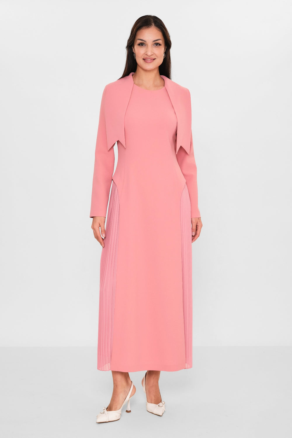 Mi̇mya - Plus Size Dress (MIM26Y2357) - 8690200102349