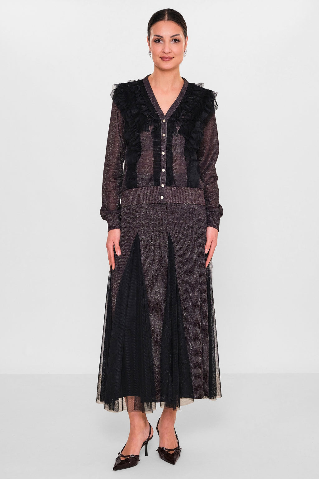 Myraang - Plus Size Suit (MRG26Y05-3041) - 8690200102363
