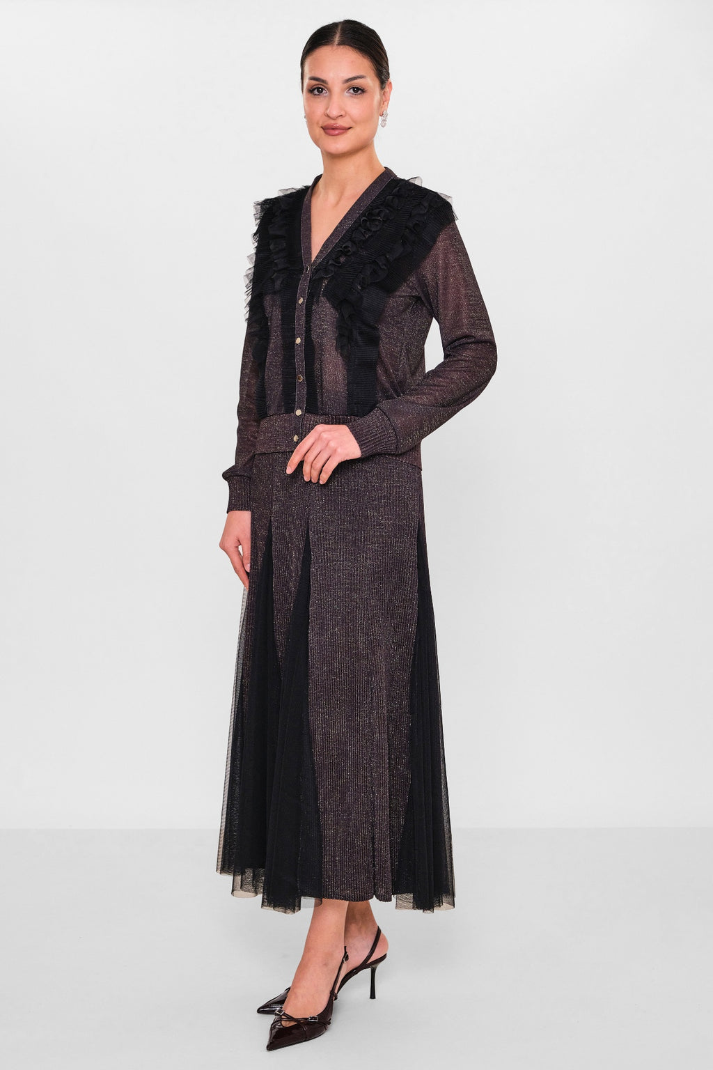 Myraang - Plus Size Suit (MRG26Y05-3041) - 8690200102363