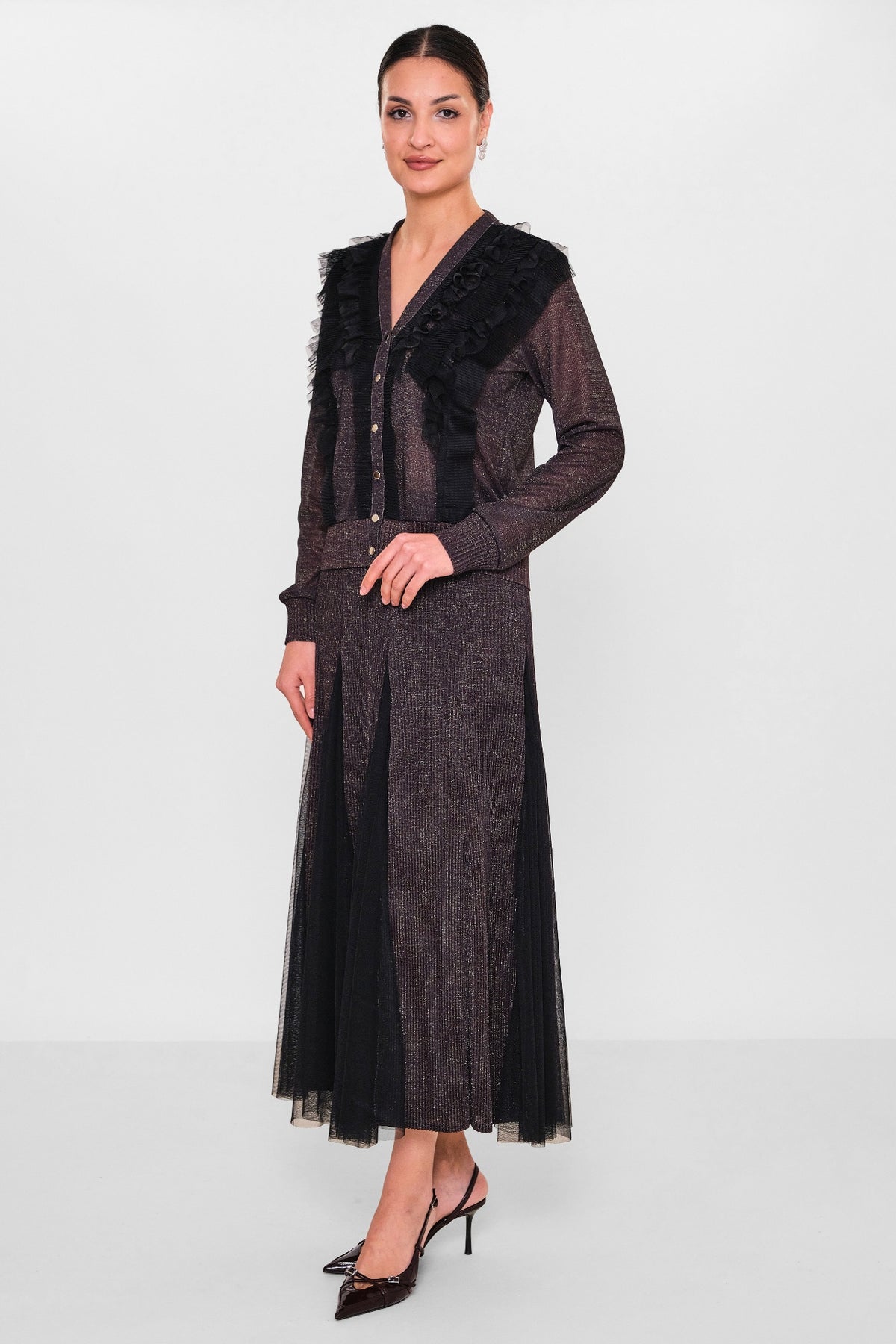 Myraang - Plus Size Suit (MRG26Y05-3041) - 8690200102363