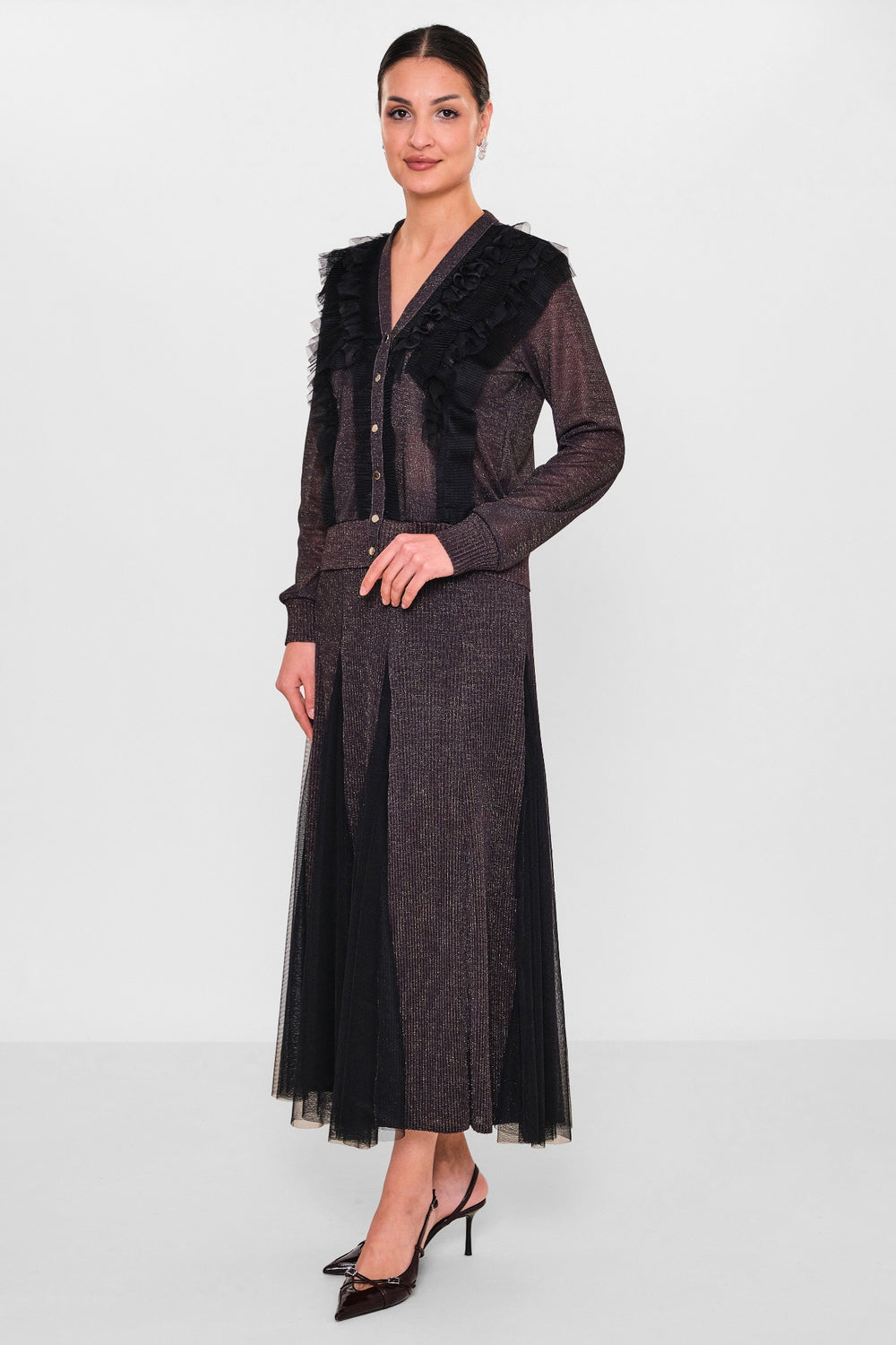 Myraang - Plus Size Suit (MRG26Y05-3041) - 8690200102363
