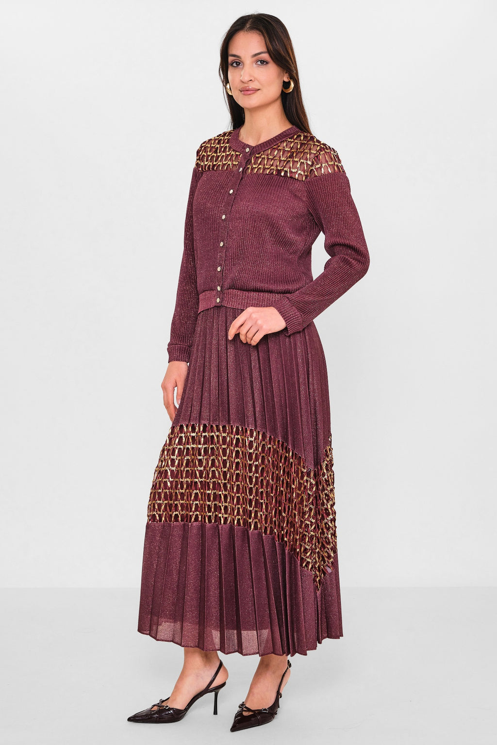 Myraang - Plus Size Suit (MRG26Y05-3064) - 8690200102387