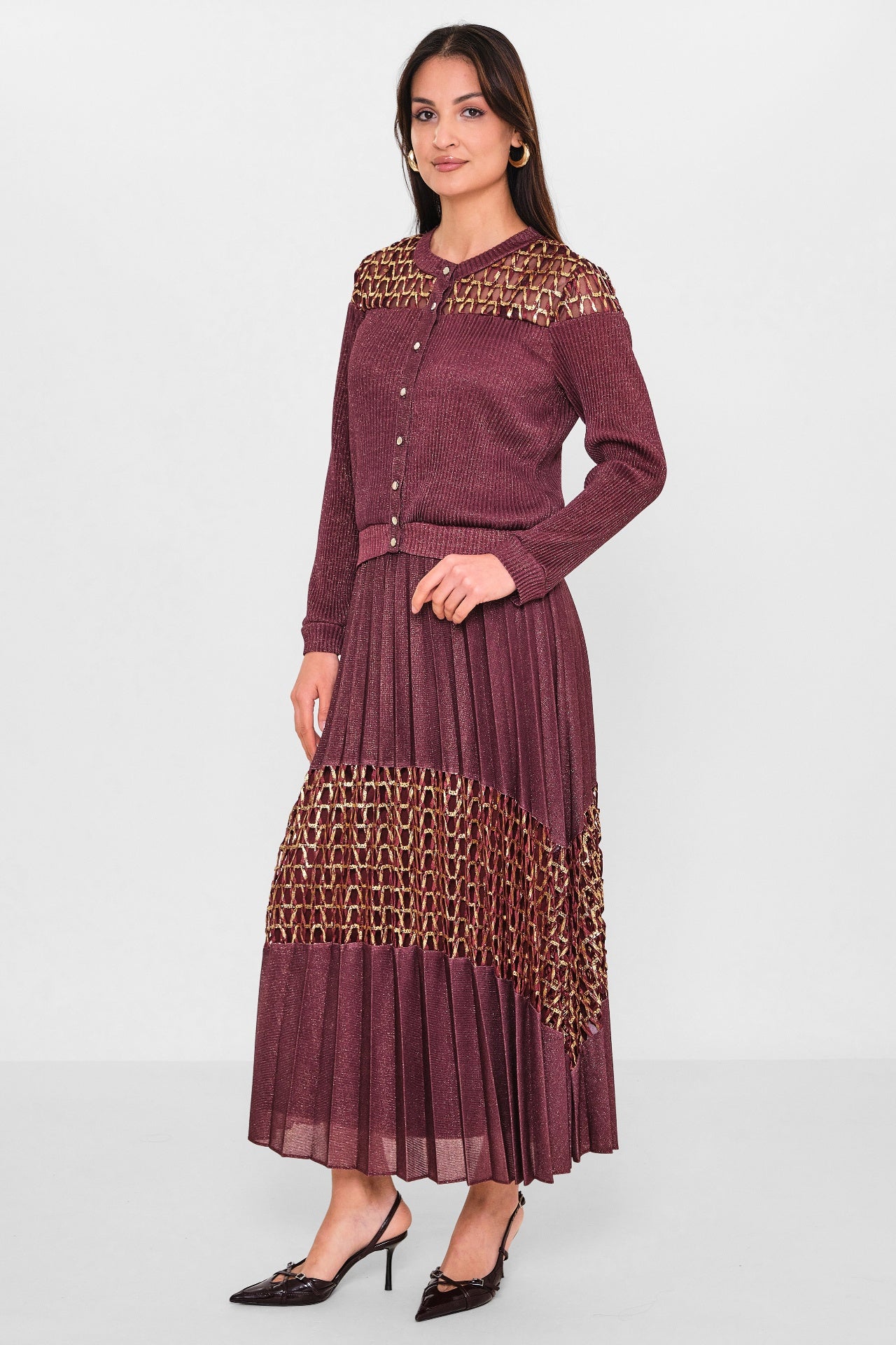 Myraang - Plus Size Suit (MRG26Y05-3064) - 8690200102387