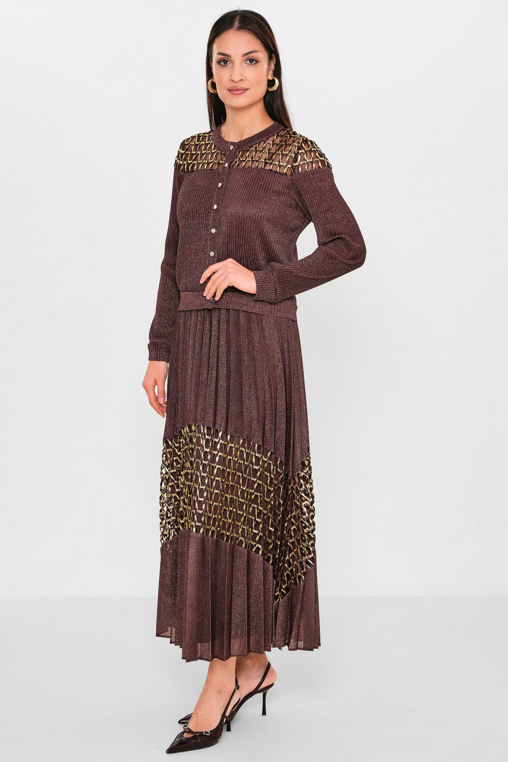 Myraang - Plus Size Suit (MRG26Y05-3064) - 8690200102400
