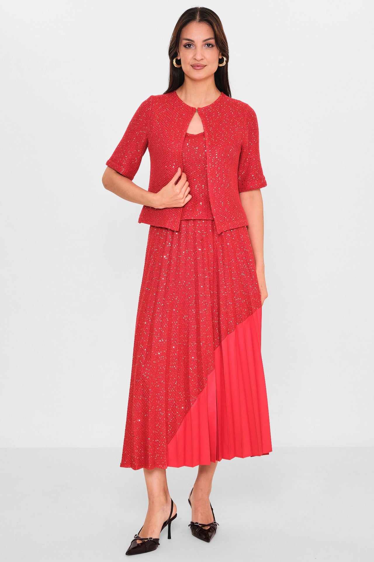Myraang - Plus Size Suit (MRG26Y05-3084) - 8690200102431