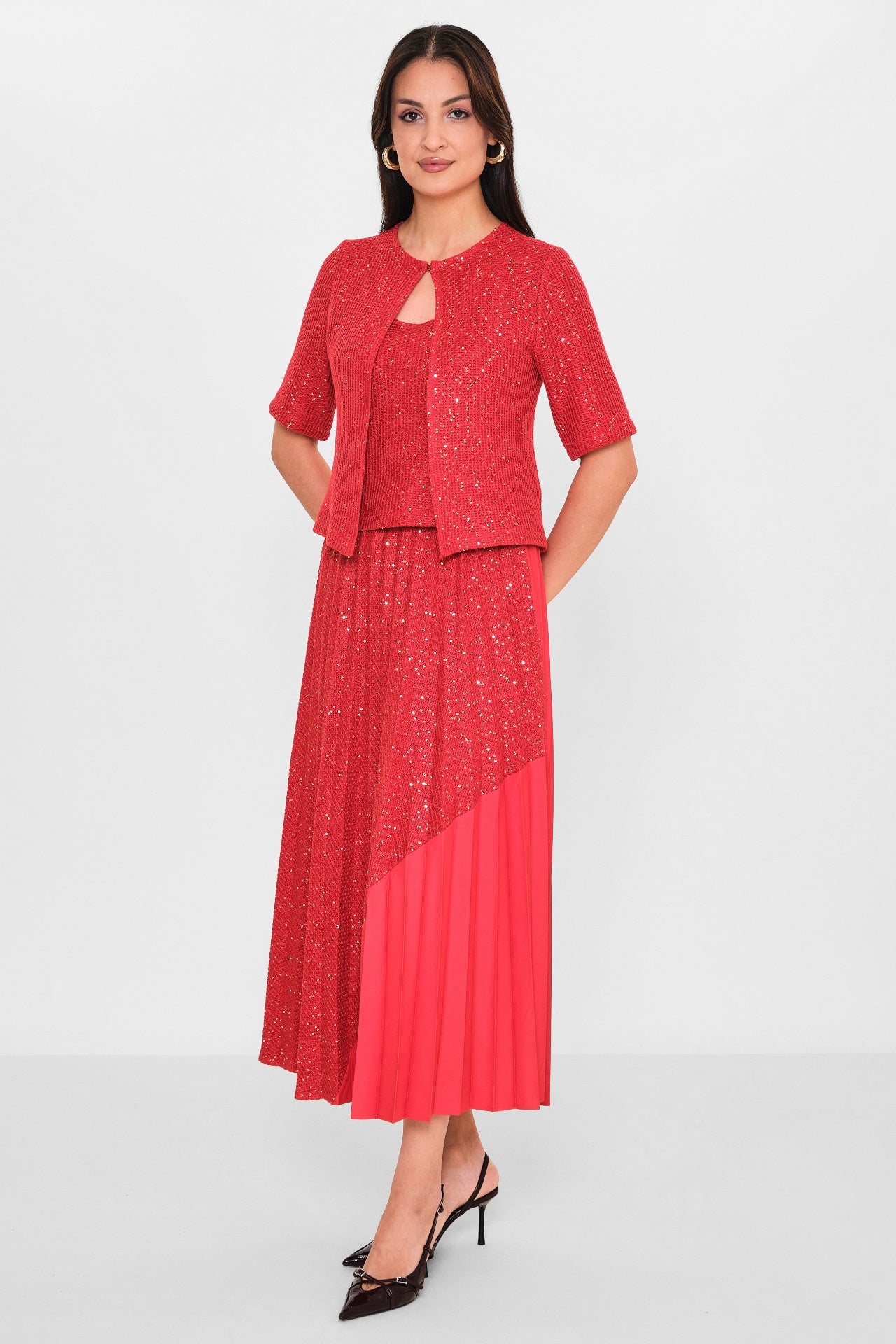 Myraang - Plus Size Suit (MRG26Y05-3084) - 8690200102431