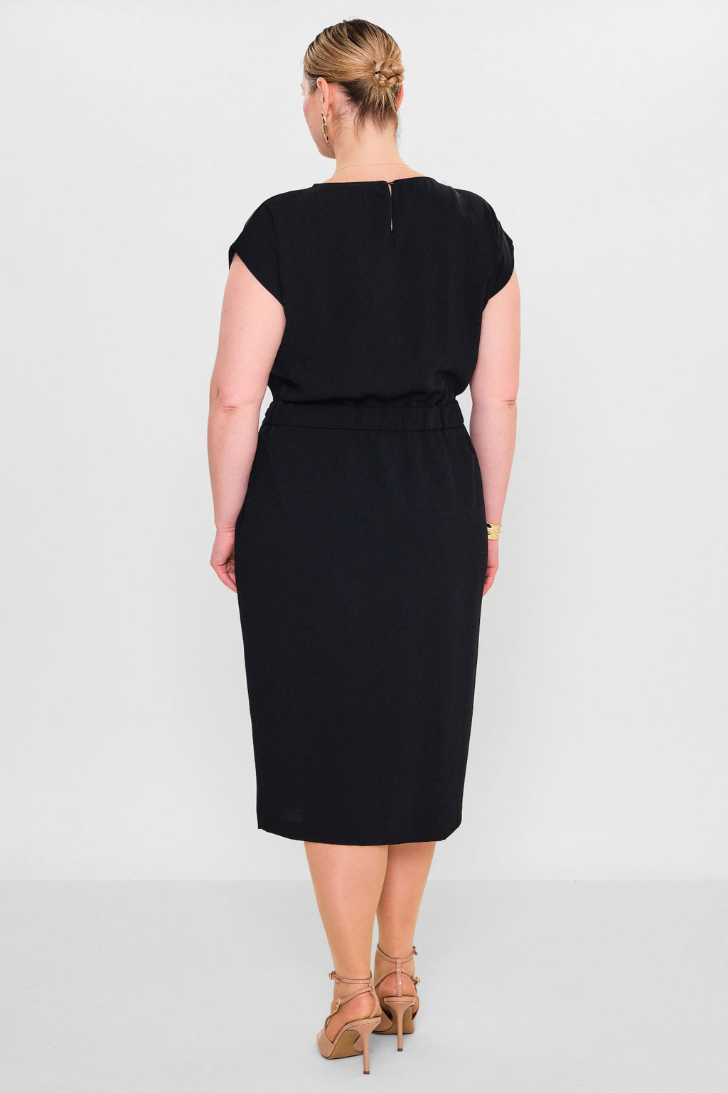 Laluce - Plus Size Dress (L2.Y26.ELB.2E663) - 8690200102448