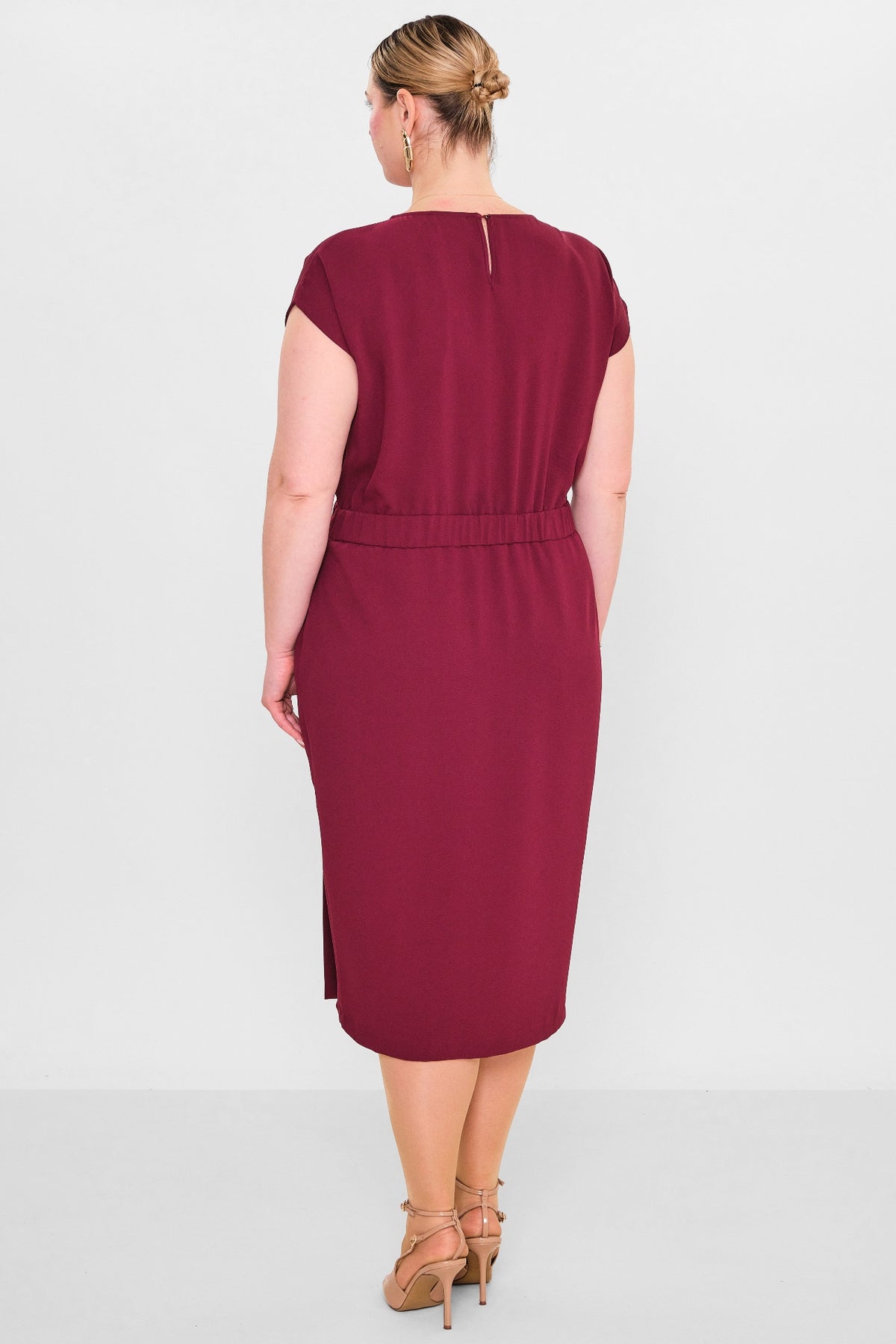 Laluce - Plus Size Dress (L2.Y26.ELB.2E663) - 8690200102462