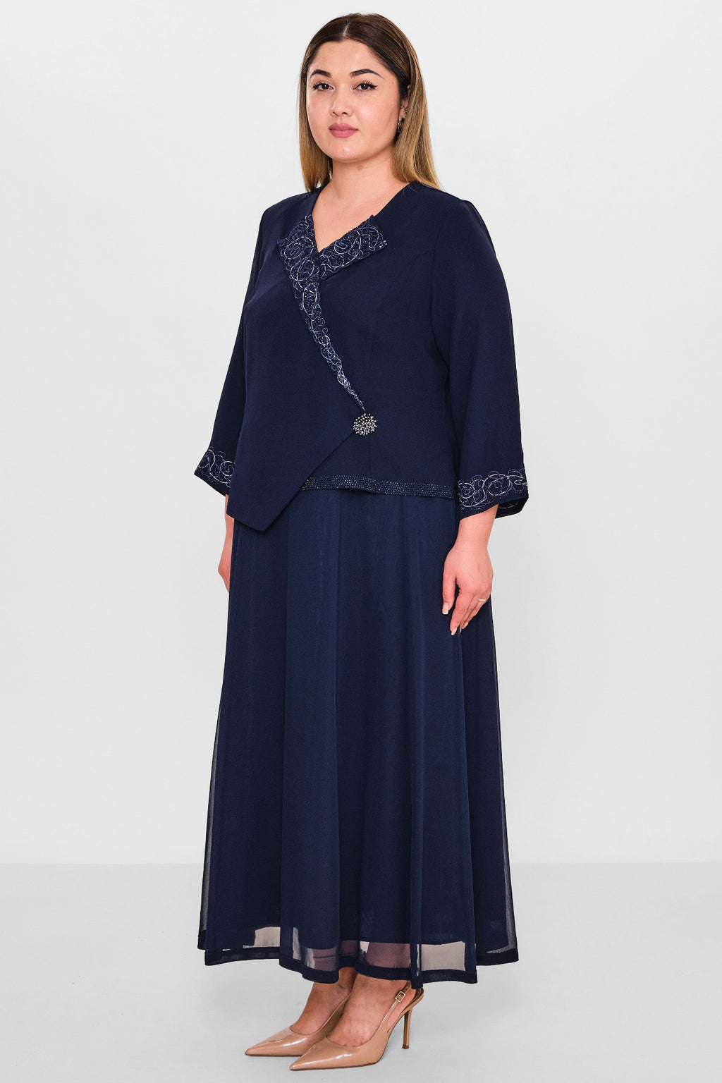 Gumanize - Plus Size Dress (GMZ2025-520-1996) - 8690200102578