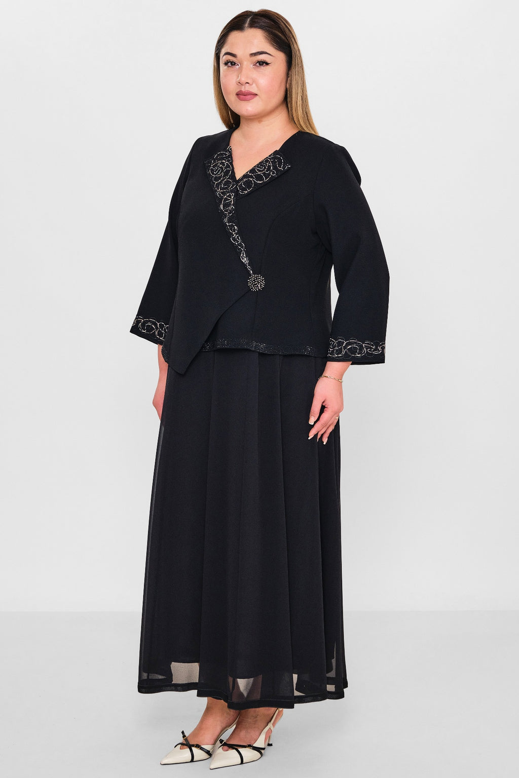 Gumanize - Plus Size Dress (GMZ2025-520-1996) - 8690200102592