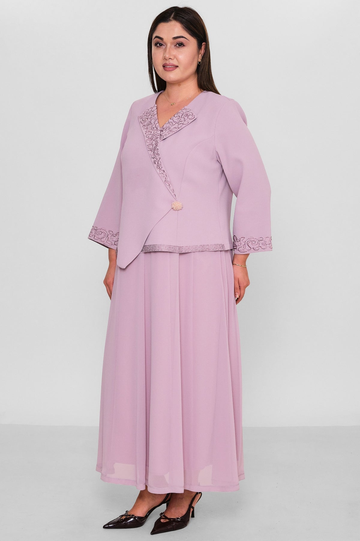 Gumanize - Plus Size Dress (GMZ2025-520-1996) - 8690200102615