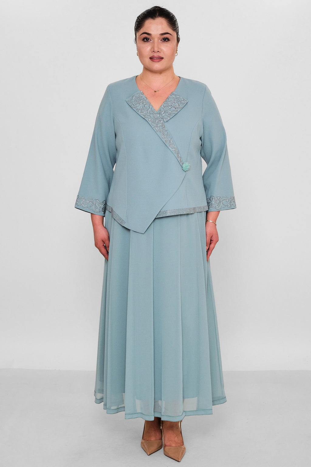 Gumanize - Plus Size Dress (GMZ2025-520-1996) - 8690200102646