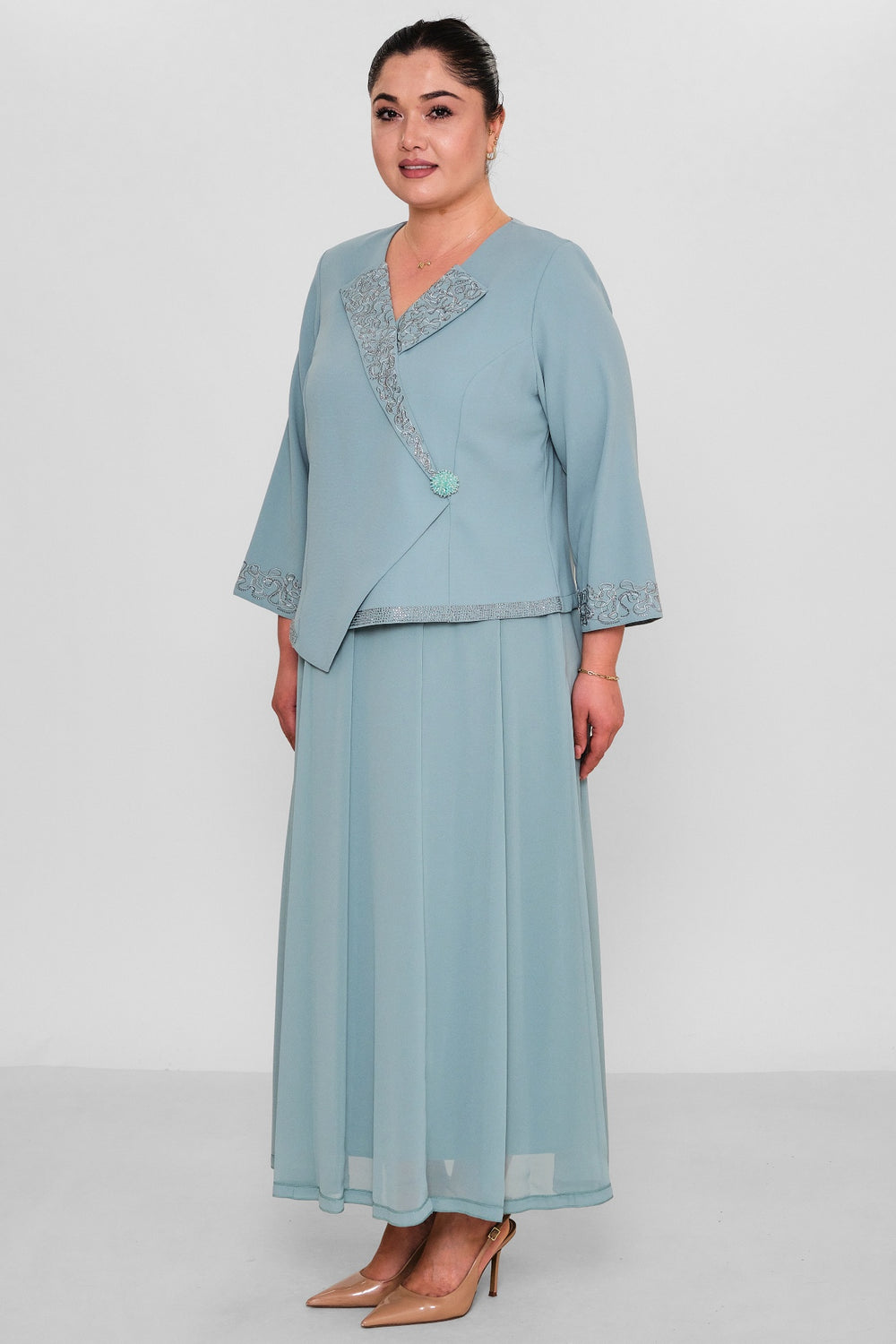 Gumanize - Plus Size Dress (GMZ2025-520-1996) - 8690200102646