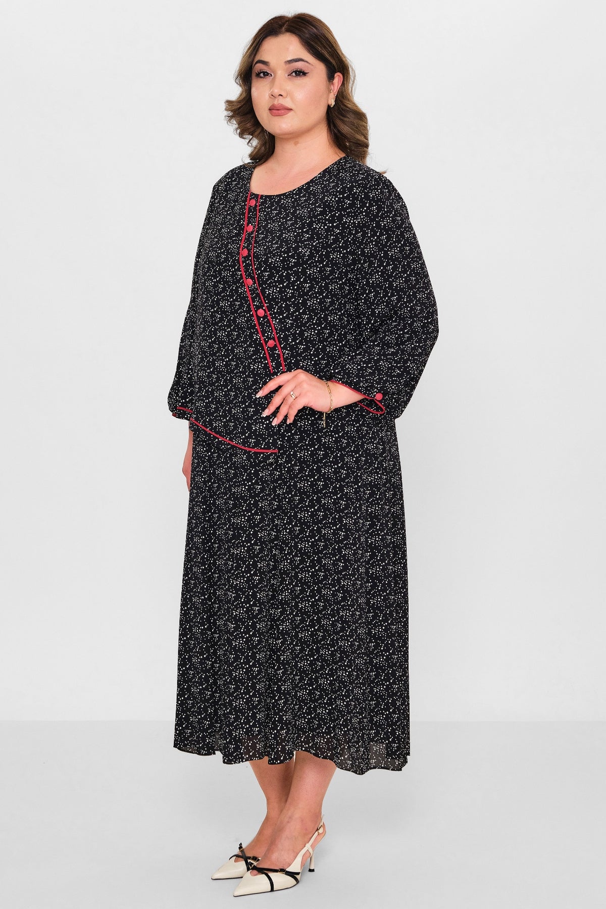 Gumanize - Plus Size Dress (GMZ2026-360-7988) - 8690200102653
